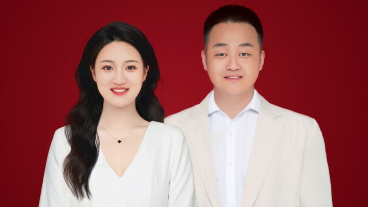 集美们拿到满意的登记照，就是桃子最大的幸福！