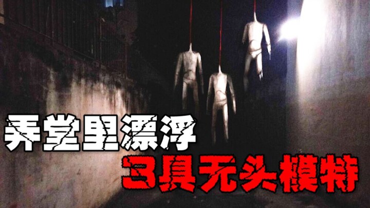 【模特尸体】半夜千万别去昏暗的弄堂，可能你也会遇到它们