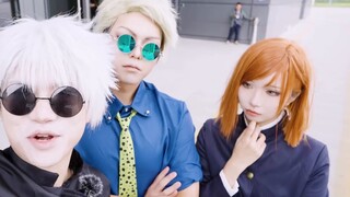 Cosplay Gojo Satoru dipotong setengah di CP30!