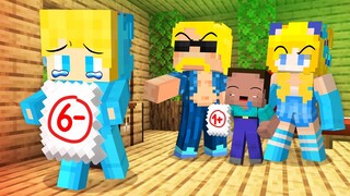 Baby Ukri wurde wegen SCHLECHTEN SCHULNOTEN vs Billy von zu Hause rausgeschmissen in Minecraft!