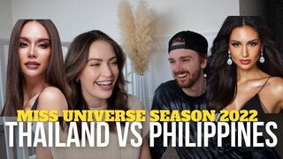 Thailand🇹🇭 vs Philippines🇵🇭 Miss Universe 2022