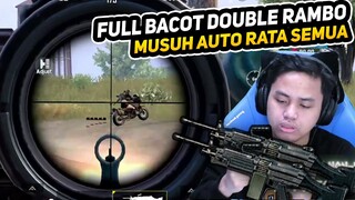 PERTAMA KALI PAKE DOUBLE RAMBO, MUSUH AUTO RATA SEMUA