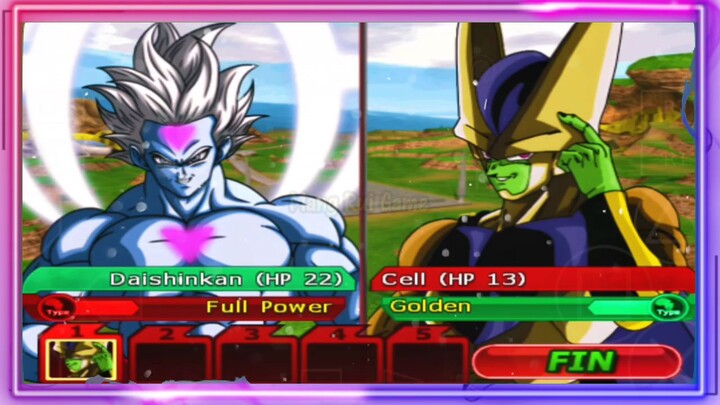 DAISHINKAN FULL POWER VS CELL GOLDEN - DB MOD ANDROID GAMEPLAY