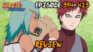 The New Chunin Exam! | Naruto Shippuden Episode 394 - 413 Review