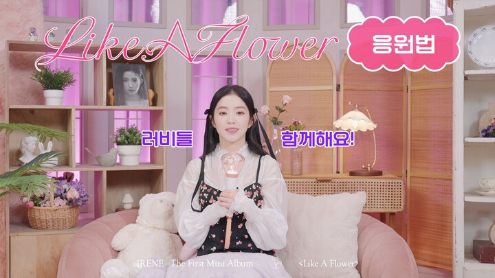 【Red Velvet】ReVeluv🩷 I Like a Flower | IRENE's "Like a Flower" support method