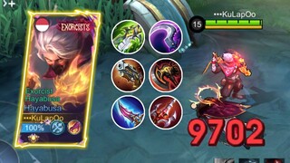 Hayabusa " Destroyer " Unlimited Void Slashes | Mobile Legends