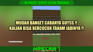 MEMBUAT TEMPAT UNTUK TANAMAN ❓❓❗❗