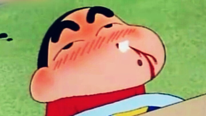 [Crayon Shin-chan] If a man wants to be bold, he must drive fast enough