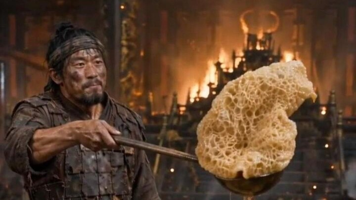 Using royal chimes as a frying pan? A low-ranking soldier in the chaos dismantles an imperial sandal