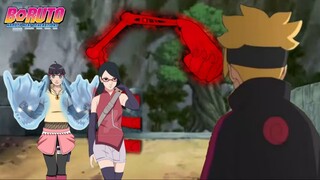 Sarada & Himawari Vs Boruto, Adu Kekuatan Cewek Terkuat Konoha vs Shinobi Pengguna Karma