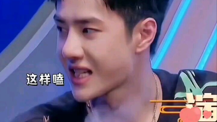When Wang Jiaer imitates Wang Yibo, it’s just too hilarious.