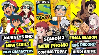 Naruto SEASON 2 Promo On SONY YAY Today!?!Pokemon New Anime Series!End Of ASH!