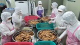 명절에 100,000개씩 팔리는!? 평소 보기 힘든 과자공장의 명과 대량생산 현장 / Mass production of cookie in a confectionery factory