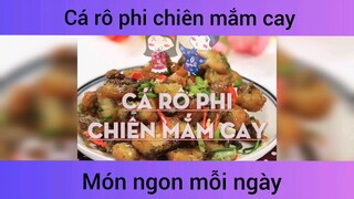 Cá rô phi chiên mắm cay