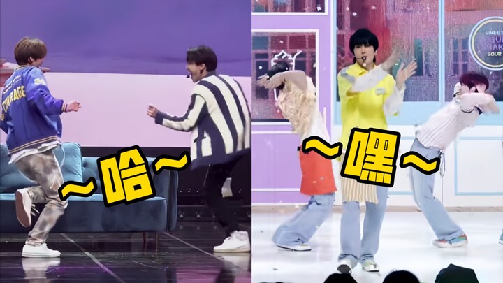 有 时 候 挺 怕 你 们 在 台 上 飞 起 来 的 ！