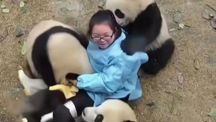 Good thing it wasn’t a real bite—just trying to cuddle and get close to the nanny 😓😅