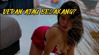 depan atau belakang? #realperson