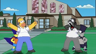 AN Mugen Request #1896: Cheap Homer Simpson & Bartman VS Symbiote Homer Simpson & Symbiote Bartman
