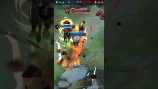 Abis di buff jadi OP #shorts #mobilelegends #tomgrc