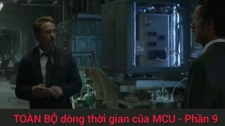 toàn bộ dòng thời gian của MCU #9