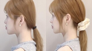 10s教你扁头变圆头！超饱满低马尾