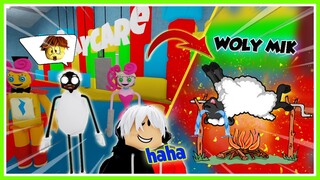 KASIHAN!! MIKACIL DIKUTLUK JADI WOLLY BAKAR!!! ROBLOX MIKOCIL