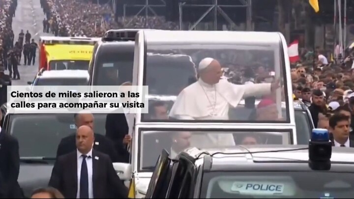 Cientos de miles reciben al Papa León XIV en París