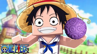 Minecraft : One Piece BLUE 🌊 - E SE LUFFY FOSSE um MARINHEIRO EM VEZ DE PIRATA ! Ep 1