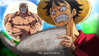 One Piece Chapter 1081 - Luffy's Reaction After Discovering Garp's Defeat (Expectations)