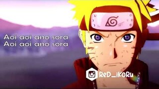 lirik lagu naruto shilhoutte #1