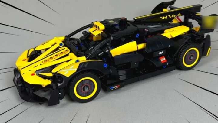 Hands-on trial, Lego Bolide sports car