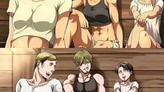 Choose three out of six for happiness, above or below? Levi, Erwin