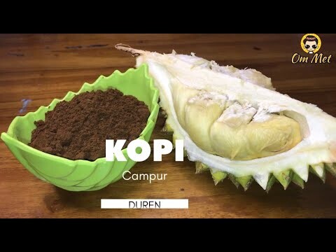 MANTAP‼️ CARA UNIK MENIKMATI KOPI CAMPUR DURIAN
