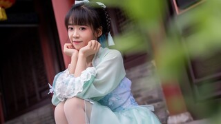 [Kato Yeko] Frost in the City God Temple swings green sleeves and dances in the national style