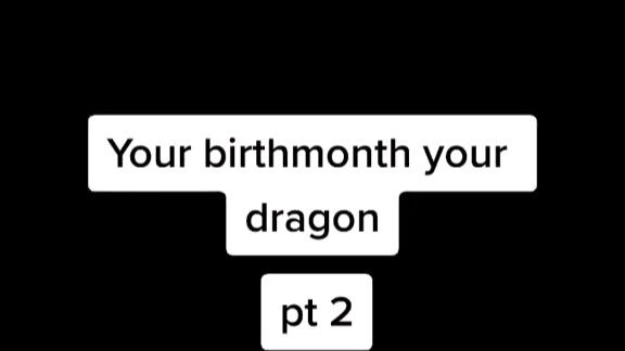 birth month dragon
