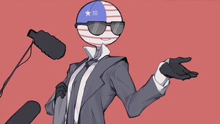 [Countryhumans] Animation Of Ironic Metaphor Of The US