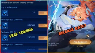 ASPIRANTS EVENT FREE TOKENS RELEASE DATE AND OTHER UPDATES || MOBILE LEGENDS