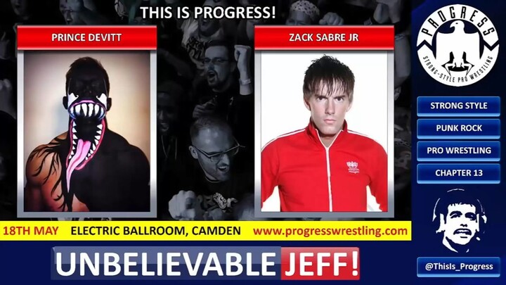 PROGRESS, Chapter 13 - Prince Devitt vs. Zack Sabre Jr.
