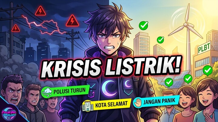 Kota Kacau Balau! Atasi Krisis Listrik & Polusi Tanpa Panik!