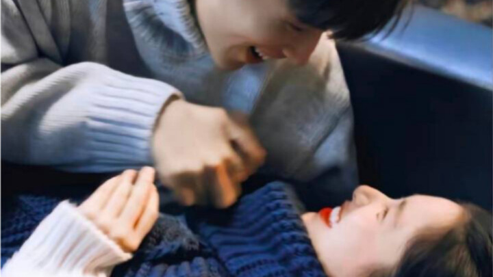 Help! Officially dating—so sweet it’s making me cry! Two passionate kisses and a playful thud on the