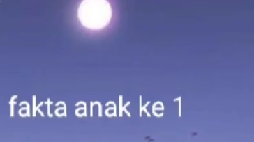 fakta anak pertama