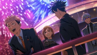 [ Jujutsu Kaisen / Phantom Night Walk] This time, Gojo-sensei really treated the three little ones t