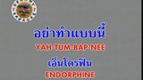 อย่าทำแบบนี้ (Yah Tum Baeb Nee) - เอ็นโดรฟิน (Endorphine)