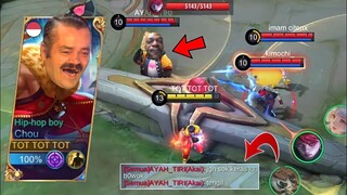 CHOUBOWO.EXE - LAH KOK NGAMUK?!! MASUK KULKAS BANG KALO PANAS 😂🤣 - Mobile Legends WTF Moments #21