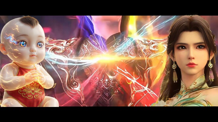 Bayi Kecil Xiao Yan Lahir Di Alam Api Iblis - BTTH S5 Episode 195