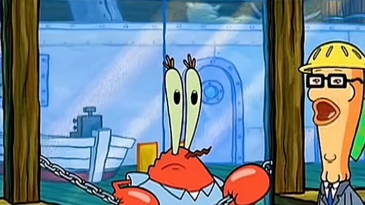 Tuan Krabs menjadi penghuni pembongkaran dalam semalam???