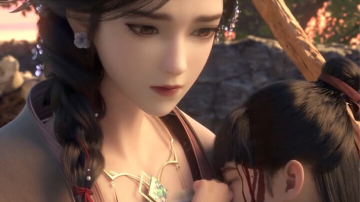 Little Axuan was bullied by Xiaoxuan and cried in Yingmo's mother's arms