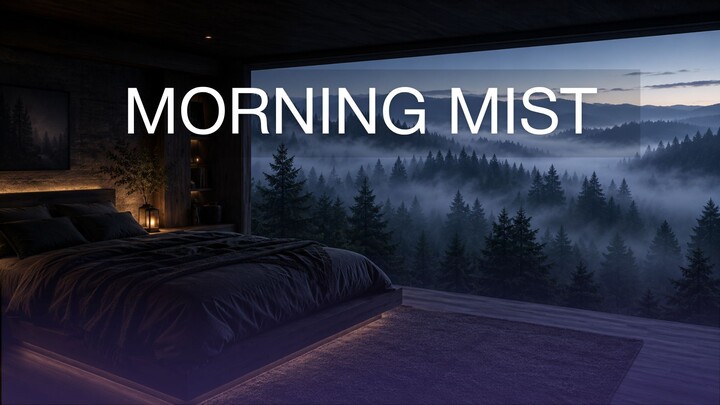 Morning Mist 🌫️ Deep Sleep Music with Brown Noise & Delta Waves