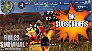 YUE VS ALL🔥 / 9K SUBS SPECIAL / ROS MOBILE / EP.67