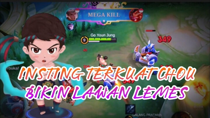 INSTING TERKUAT CHOU BIKIN LAWAN LEMES
